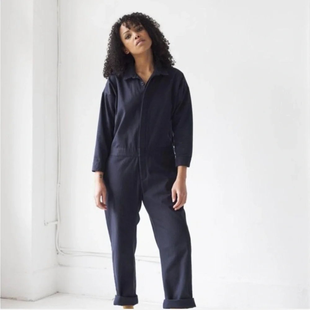 Esby Black Jumpsuit Boilersuit - Picture 8 of 8